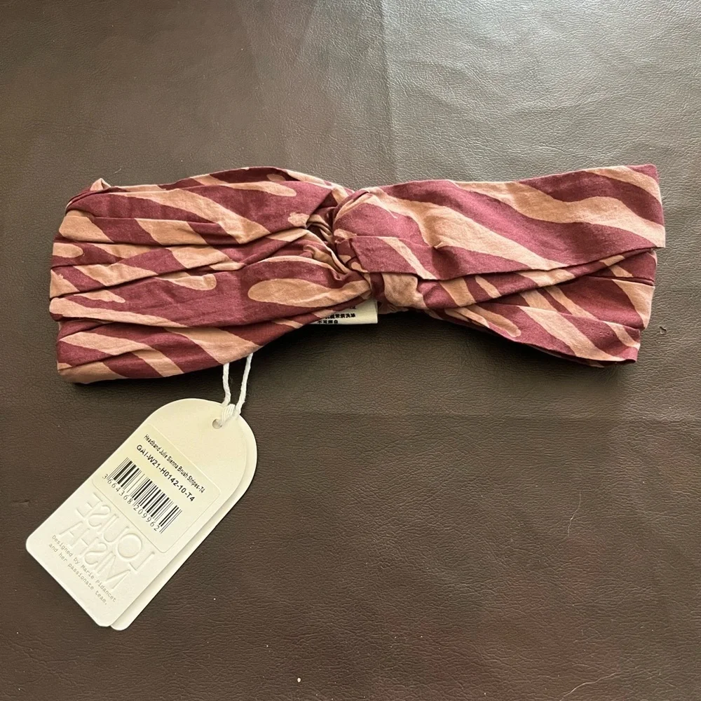 Diane von Furstenberg Pink and Tan Headband